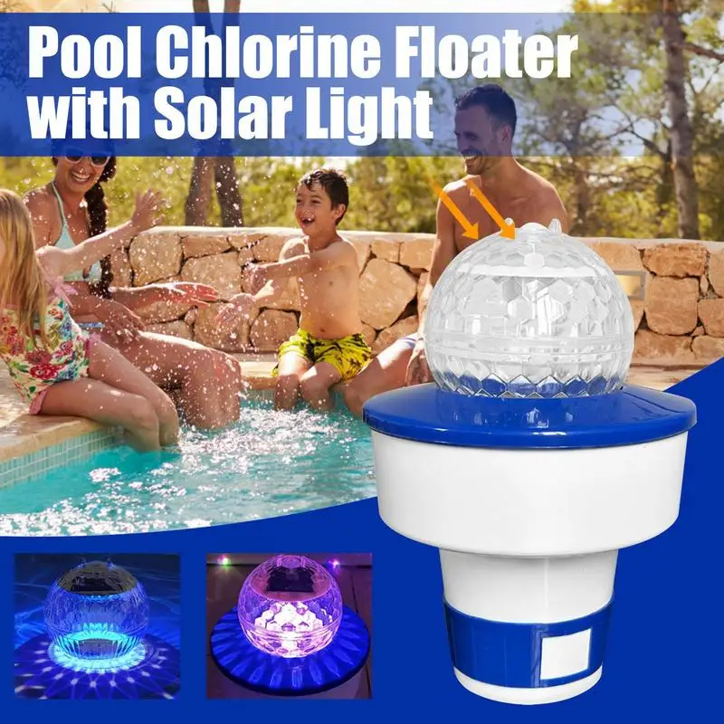1pcs Floating Swimming Pool Che-mical Floater Spa Automatic Chlorine Bromine Tablet Dispenser Applicator Spa Hot Tub Supplies
1pcs Floating Swimming Pool Che-mical Floater Spa Automatic Chlorine Bromine Tablet Dispenser Applicator Spa Hot Tub Supplies