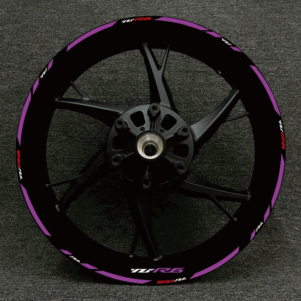 Наклейки на колеса для Yamaha r6, наклейки на обода Yzf r6, Набор наклеек с логотипом, декоративные наклейки с ободом логотипа, светоотражающие Стикеры 
Наклейки на колеса для Yamaha r6, наклейки на обода Yzf r6, Набор наклеек с логотипом, декоративные наклейки с ободом логотипа, светоотражающие Стикеры