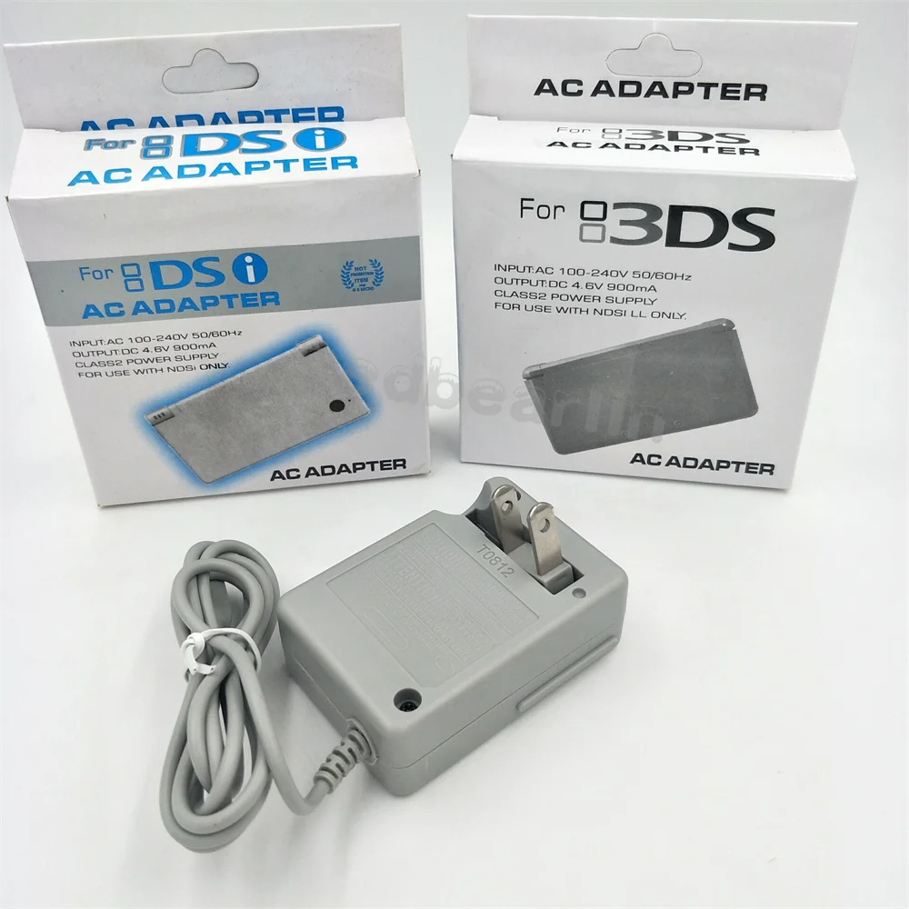 100pcs Eu US Plug AC Adapter Game Wall Charger Power Adapters for Nintendo Dsi Ndsi 3DS/3DSXL/New 3DS/New 3Dsll/2DS/Dsi/Dsixl
100pcs Eu US Plug AC Adapter Game Wall Charger Power Adapters for Nintendo Dsi Ndsi 3DS/3DSXL/New 3DS/New 3Dsll/2DS/Dsi/Dsixl