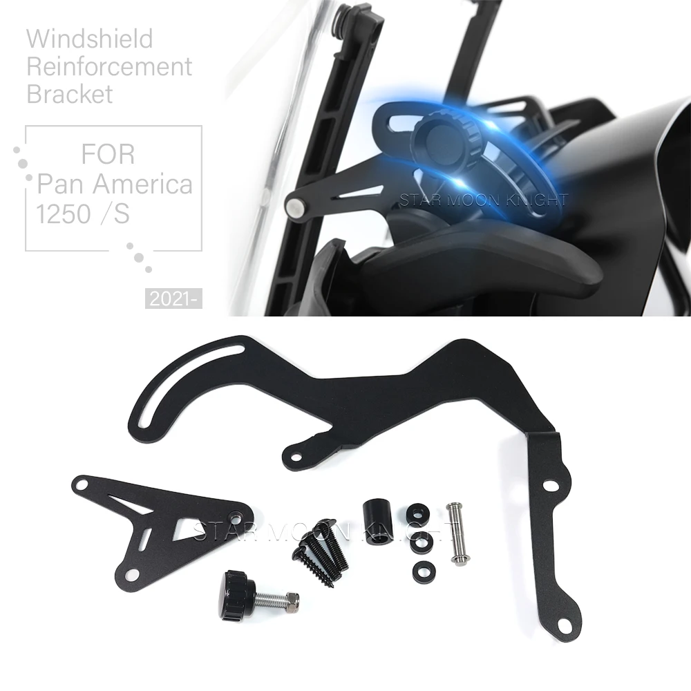 FOR RA 1250 S PA1250 Pan America 1250 pan america 1250S 2021 - Motorcycle Additional Windshield Bracket Bracket Mount Stabilizer
FOR RA 1250 S PA1250 Pan America 1250 pan america 1250S 2021 - Motorcycle Additional Windshield Bracket Bracket Mount Stabilizer