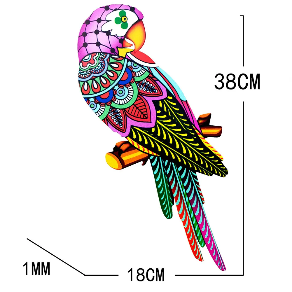 

Металлическая железная статуя попугая, настенное украшение «сделай сам» для улицы, сада, дерева, птиц, животных, скульптура для домашнего декора, подвесное украшение