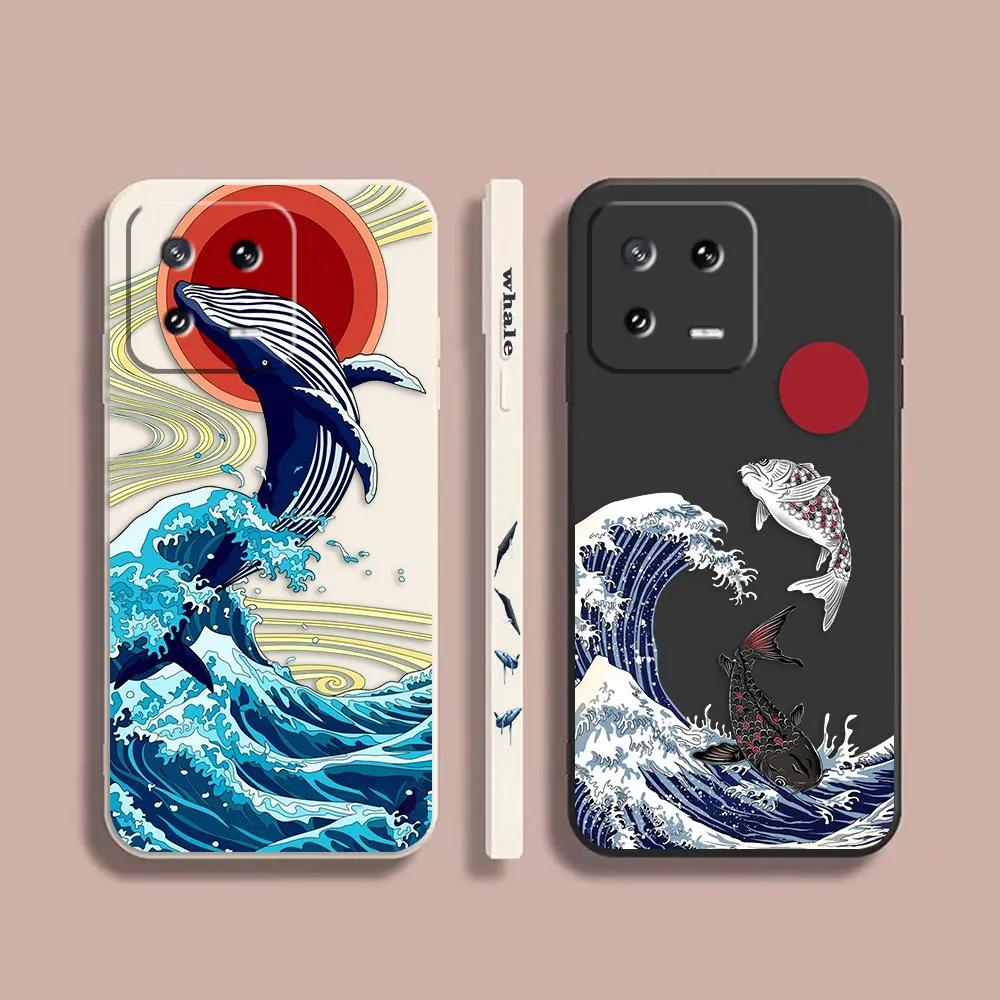 Case For Xiaomi PCOO F3 F4 M3 M4 M5 X3 X4 X5 MIX 3 4 Black Shark 4 5 GT Pro 4G 5G Case Funda Cqoue Shell Blue Whale Sunset Waves 
Case For Xiaomi PCOO F3 F4 M3 M4 M5 X3 X4 X5 MIX 3 4 Black Shark 4 5 GT Pro 4G 5G Case Funda Cqoue Shell Blue Whale Sunset Waves
