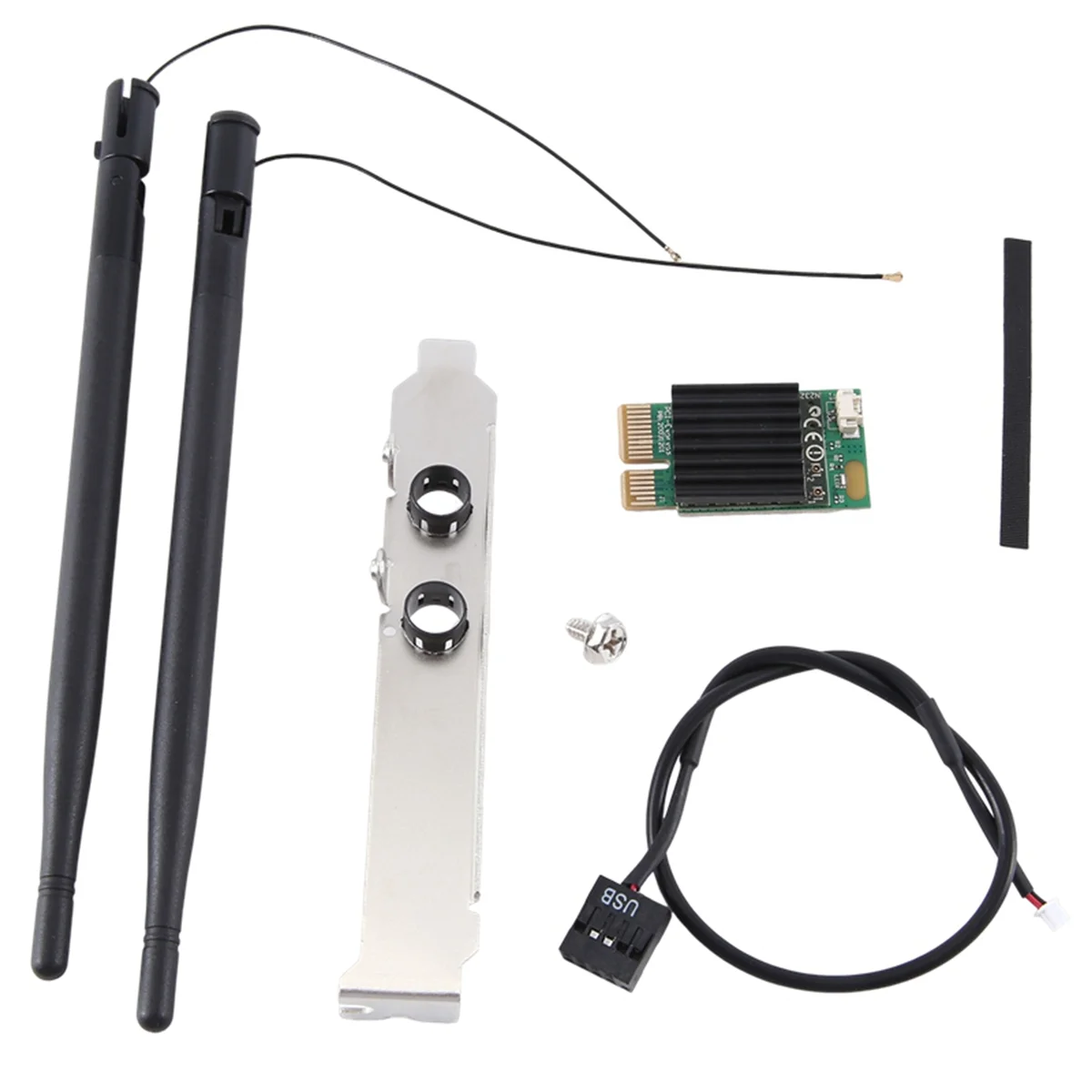 7260AC 1200M Gigabit 5G Dual -Frequency PCIE Desktop Built -In Wireless Network Card 4.0 Bluetooth Free File
7260AC 1200M Gigabit 5G Dual -Frequency PCIE Desktop Built -In Wireless Network Card 4.0 Bluetooth Free File