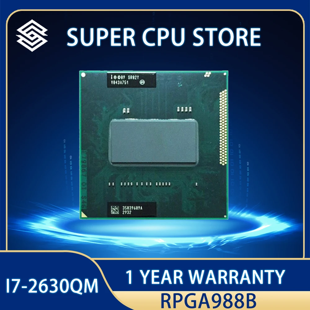 Процессор Intel Core i7-2630QM i7 2630QM SR02Y 6M 45W Socket G2 2,0 GHz четырехъядерный восьмипотоковый/rPGA988B
Процессор Intel Core i7-2630QM i7 2630QM SR02Y 6M 45W Socket G2 2,0 GHz четырехъядерный восьмипотоковый/rPGA988B
