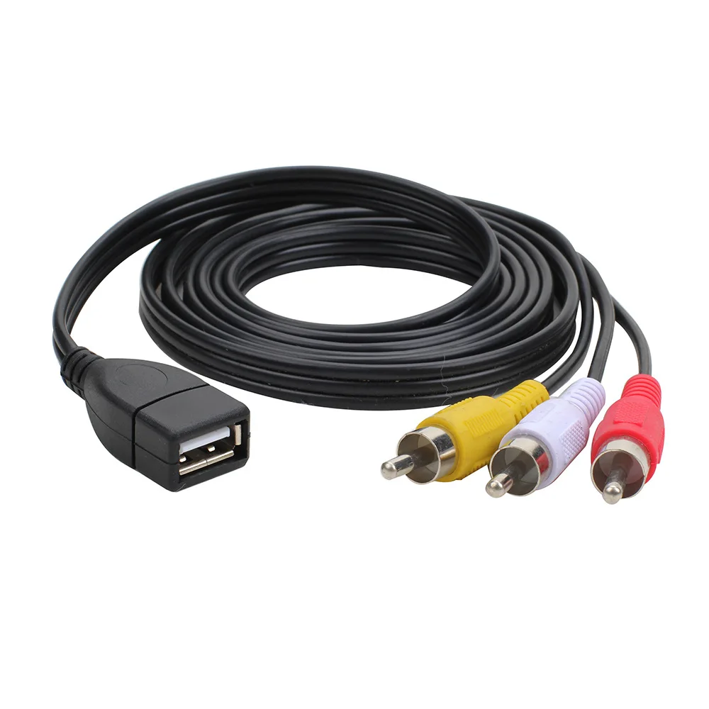 Usb To 3rca Line Usb To Three Lotus AV Audio and Video Line Set-top Box Line AV Audio Line Male To Male Line
Usb To 3rca Line Usb To Three Lotus AV Audio and Video Line Set-top Box Line AV Audio Line Male To Male Line