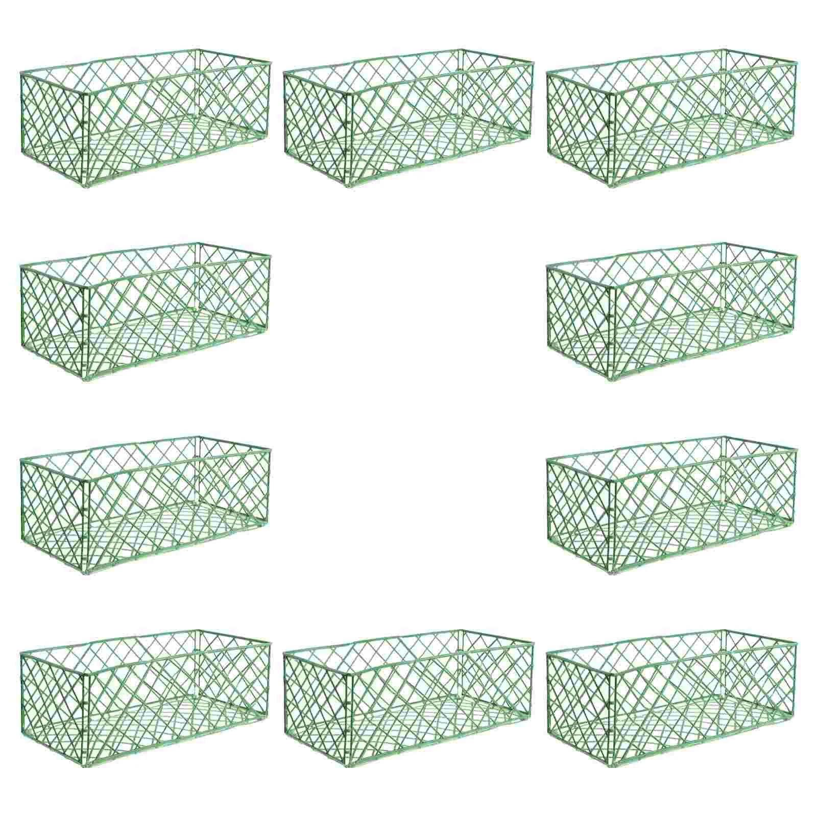 10 Pcs Flower Mud Holder Wedding Bouquet Floral Mud Cage Frame Flower Rack Plastic Floral Wet Foam Garland Bride
10 Pcs Flower Mud Holder Wedding Bouquet Floral Mud Cage Frame Flower Rack Plastic Floral Wet Foam Garland Bride
