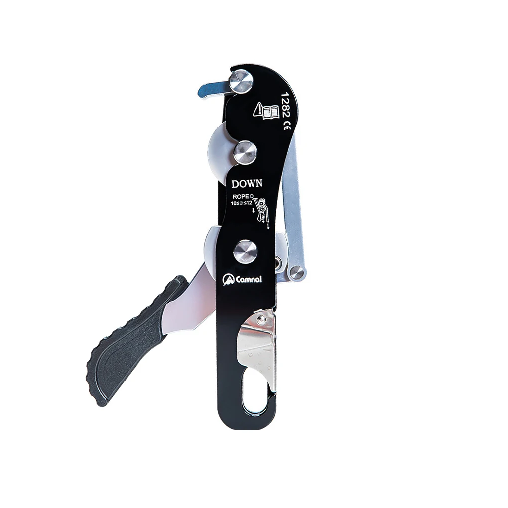 Climbing Gear Descender Tool Professional Durable Hand-controlled Belaying Devices Protective Tool for Emergency Protecting
Climbing Gear Descender Tool Professional Durable Hand-controlled Belaying Devices Protective Tool for Emergency Protecting