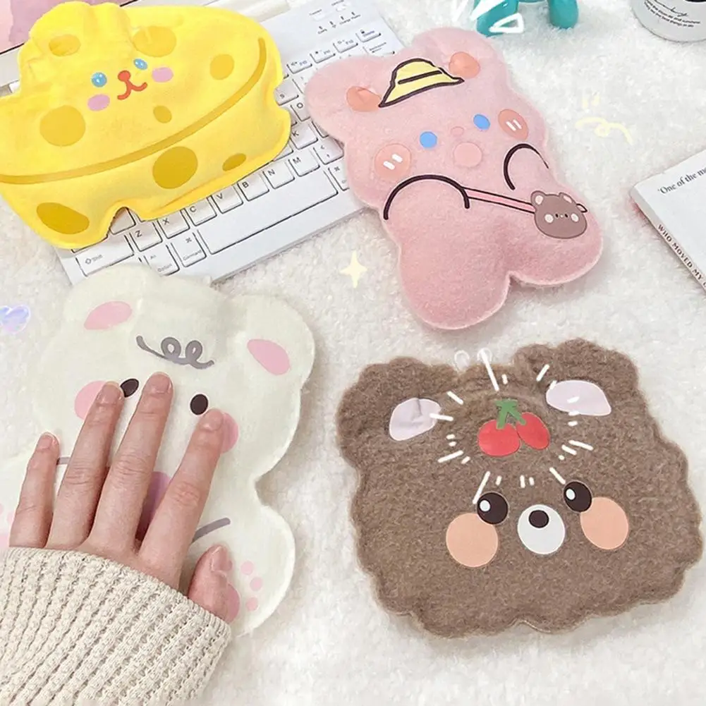 

Helpful Hot Water Bag Portable Hand Warmer Cartoon Cute Eco-friendly Hand Warmer Keep Warm