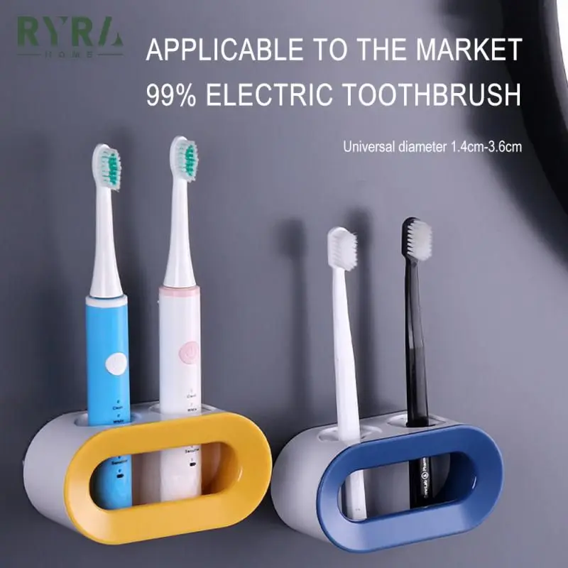 Double Hole Toothbrush Rack Wall Bathroom Electric Toothbrush Holder Punch-free Toothbrush Storage Rack Bathroom Accessories
Double Hole Toothbrush Rack Wall Bathroom Electric Toothbrush Holder Punch-free Toothbrush Storage Rack Bathroom Accessories