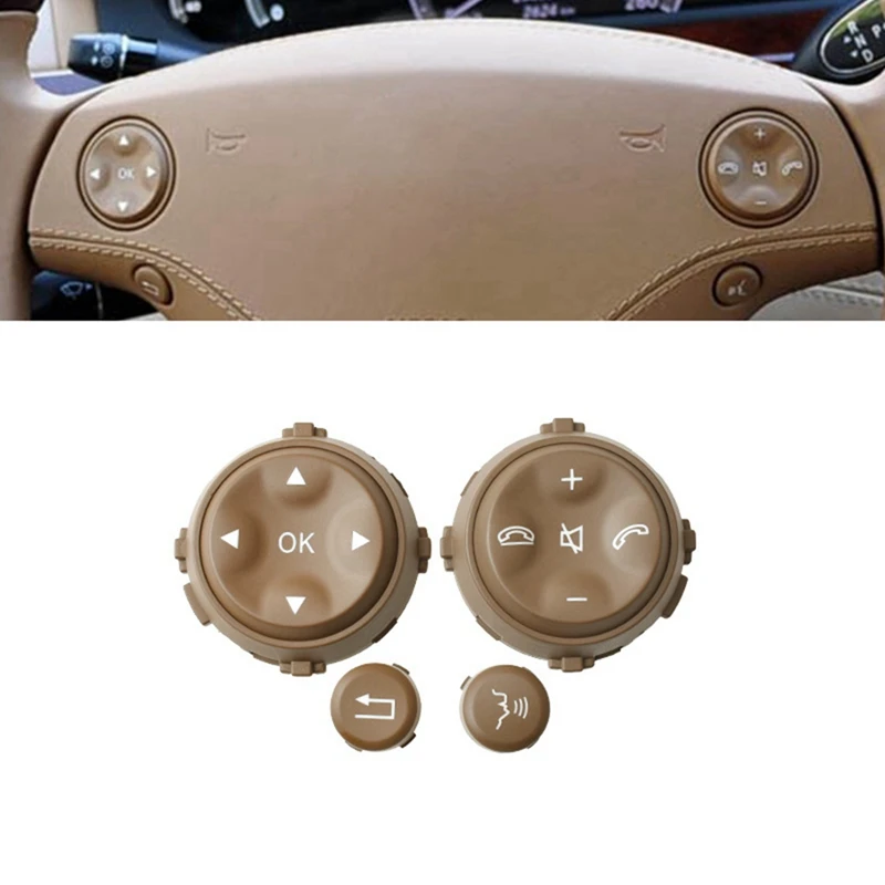 Car Multifunction Steering Wheel Button for Mercedes Benz W221 S-Class S280 S300 S350 S400
Car Multifunction Steering Wheel Button for Mercedes Benz W221 S-Class S280 S300 S350 S400