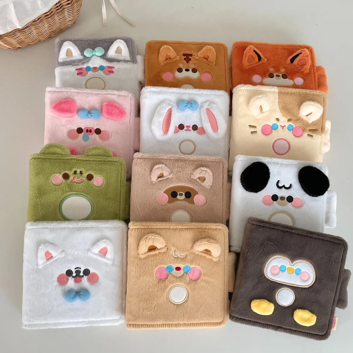 Kawaii Plush Photocard Binder Kpop 3inch 2grid Photo Collect Book A7 80pocket Album for Polaroid instax
Kawaii Plush Photocard Binder Kpop 3inch 2grid Photo Collect Book A7 80pocket Album for Polaroid instax