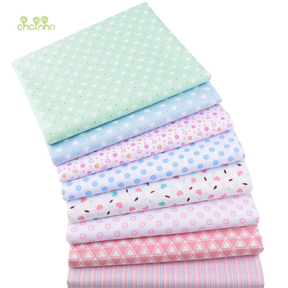 Chainho,Printed Twill Cotton Fabric,Patchwork Cloth,DIY Sewing & Quilting Material,Heart & Dot Series,8 Designs,3 Size,QC346
Chainho,Printed Twill Cotton Fabric,Patchwork Cloth,DIY Sewing & Quilting Material,Heart & Dot Series,8 Designs,3 Size,QC346