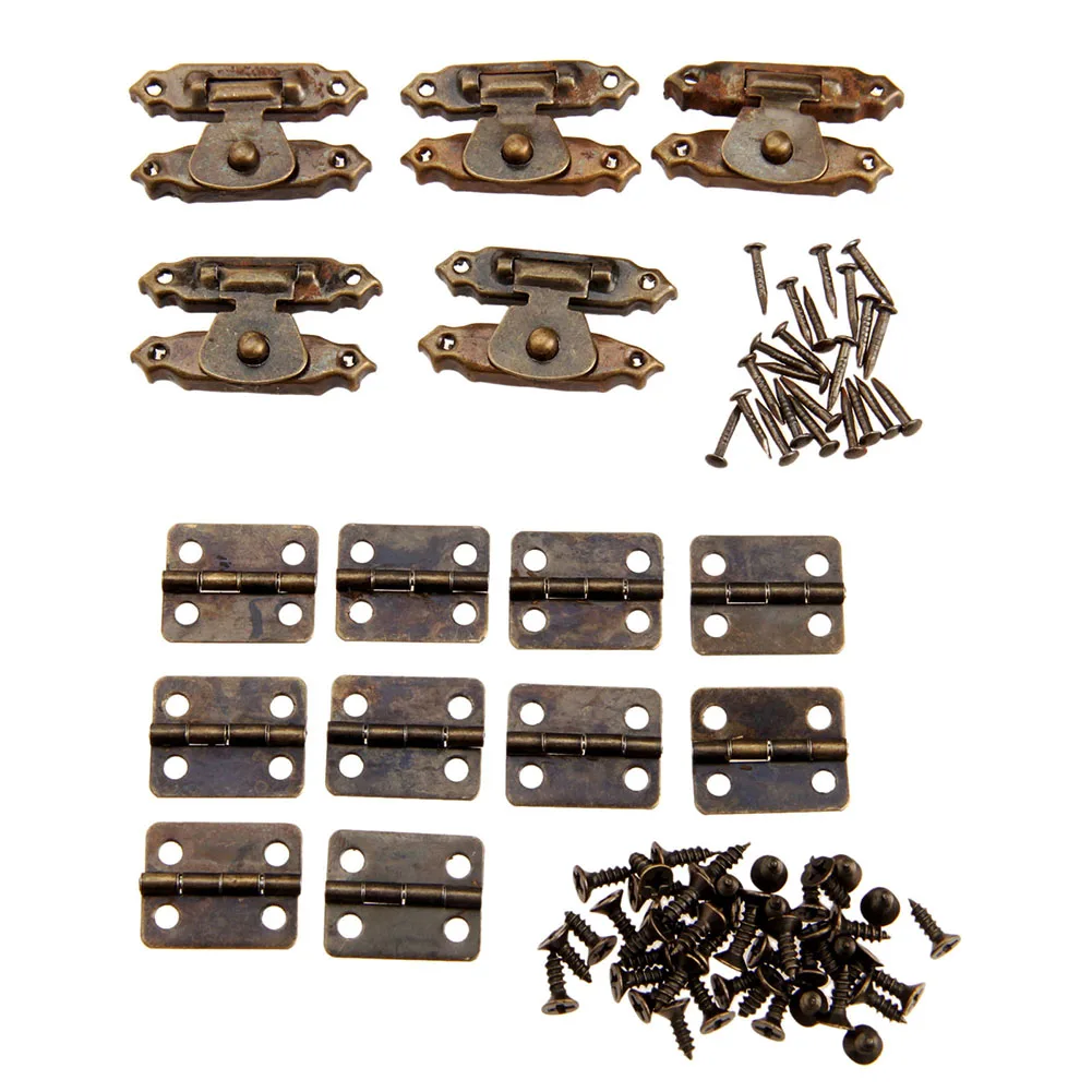 Hasp Latch Cabinet Hinge Iron Hinge 15pcs/set Boxes Decorations Cupboards Accessories Durable For Jewelry Gift Boxes
Hasp Latch Cabinet Hinge Iron Hinge 15pcs/set Boxes Decorations Cupboards Accessories Durable For Jewelry Gift Boxes