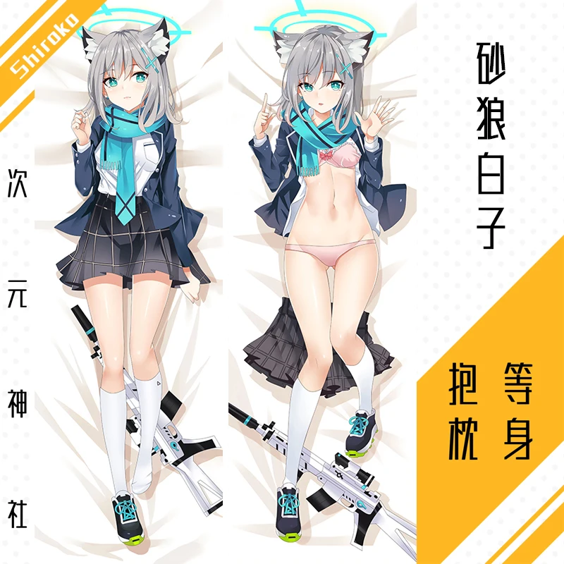 Аниме Синий архив-Sunaokami Shiroko Сексуальная подушка для обнимания дакимакура чехол японский чехол подушка постельное белье SS 
Аниме Синий архив-Sunaokami Shiroko Сексуальная подушка для обнимания дакимакура чехол японский чехол подушка постельное белье SS