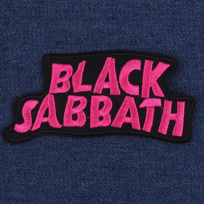 British Heavy Metal Rock Band Patches for Clothing Diy Iron on BLACK-SABBATH Letter Embroidered Patches on Punk Clothes Stickers
British Heavy Metal Rock Band Patches for Clothing Diy Iron on BLACK-SABBATH Letter Embroidered Patches on Punk Clothes Stickers