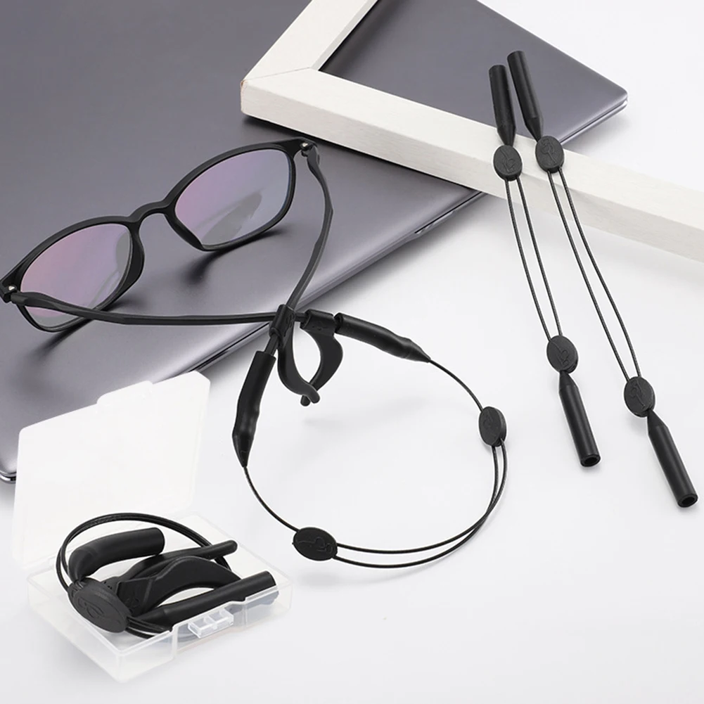 1PC Adjustable Silicone Eyeglasses Straps Sunglasses String Ropes Glasses Chain Sports Band Holder Elastic Anti Slip Cords S M L
1PC Adjustable Silicone Eyeglasses Straps Sunglasses String Ropes Glasses Chain Sports Band Holder Elastic Anti Slip Cords S M L