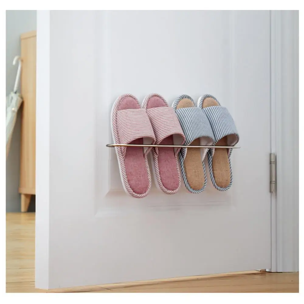 Slipper Rack Free Punching Wall Paste No Trace Bathroom Toilet Wall-mounted Storage Rack Wholesale Shelf Organizer Accessories
Slipper Rack Free Punching Wall Paste No Trace Bathroom Toilet Wall-mounted Storage Rack Wholesale Shelf Organizer Accessories