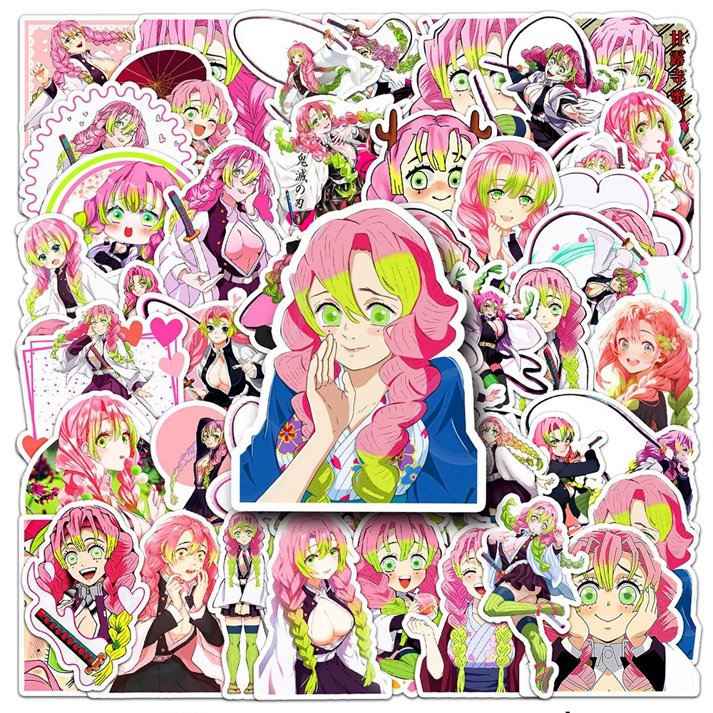 10/30/50PCS Cute Cartoon Kanroji Mitsuri Demon Slayer Graffiti Stickers Anime DIY Phone Laptop Skateboard Decals for Kids Gifts
10/30/50PCS Cute Cartoon Kanroji Mitsuri Demon Slayer Graffiti Stickers Anime DIY Phone Laptop Skateboard Decals for Kids Gifts