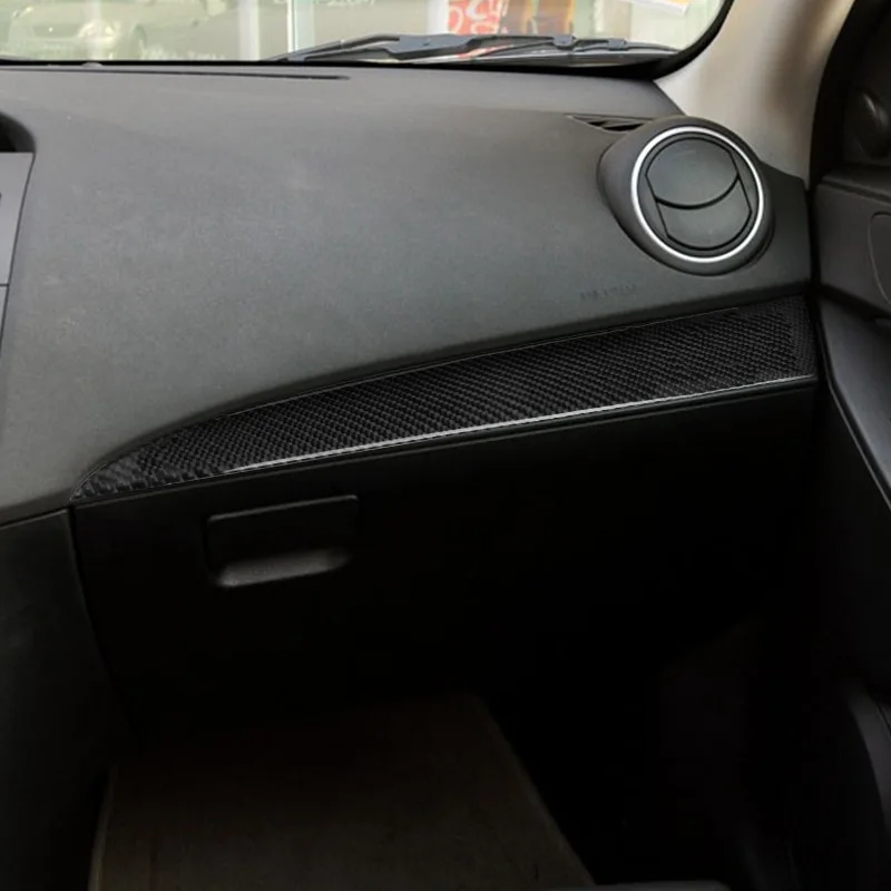Наклейка на приборную панель автомобиля, из углеродного волокна, для Mazda 3 Axela 2010 2011 2012 2013 LHD RHD, аксессуары для интерьера
Наклейка на приборную панель автомобиля, из углеродного волокна, для Mazda 3 Axela 2010 2011 2012 2013 LHD RHD, аксессуары для интерьера
