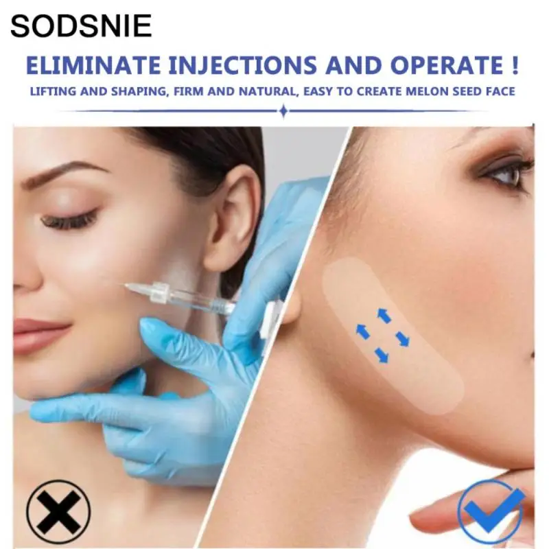 Non-glare V-shaped Face 40 Stickers Waterproof Invisible Ventilation Lift Face Sticker Cosmetic Tape Pull And Tighten Your Chin 
Non-glare V-shaped Face 40 Stickers Waterproof Invisible Ventilation Lift Face Sticker Cosmetic Tape Pull And Tighten Your Chin