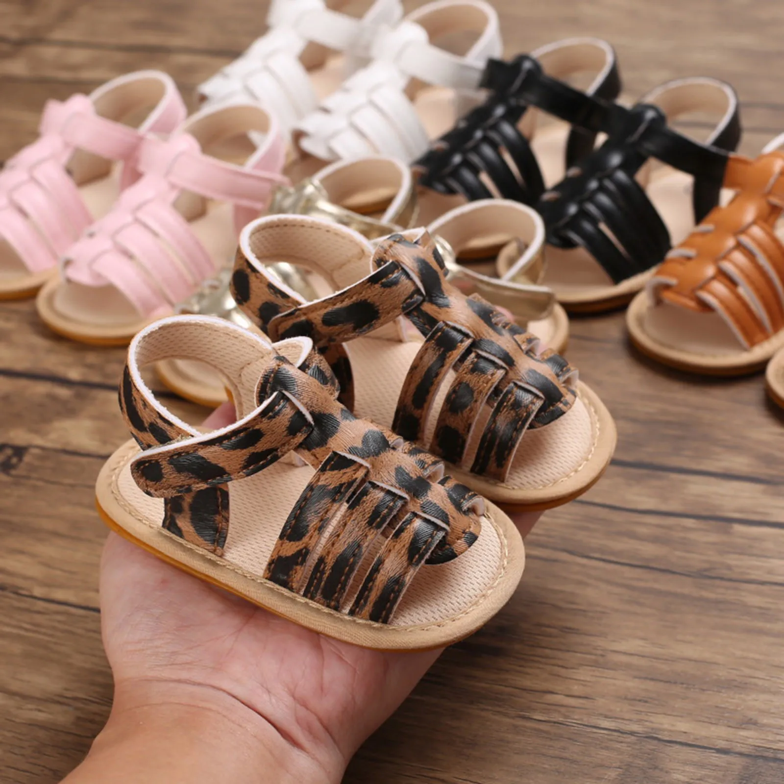 2023 Spring Summer Newborn Toddlers Boys Girls Sandals Soft Beach Shoes Anti-Slip Flat Baby Shoes Infant First Walkers
2023 Spring Summer Newborn Toddlers Boys Girls Sandals Soft Beach Shoes Anti-Slip Flat Baby Shoes Infant First Walkers