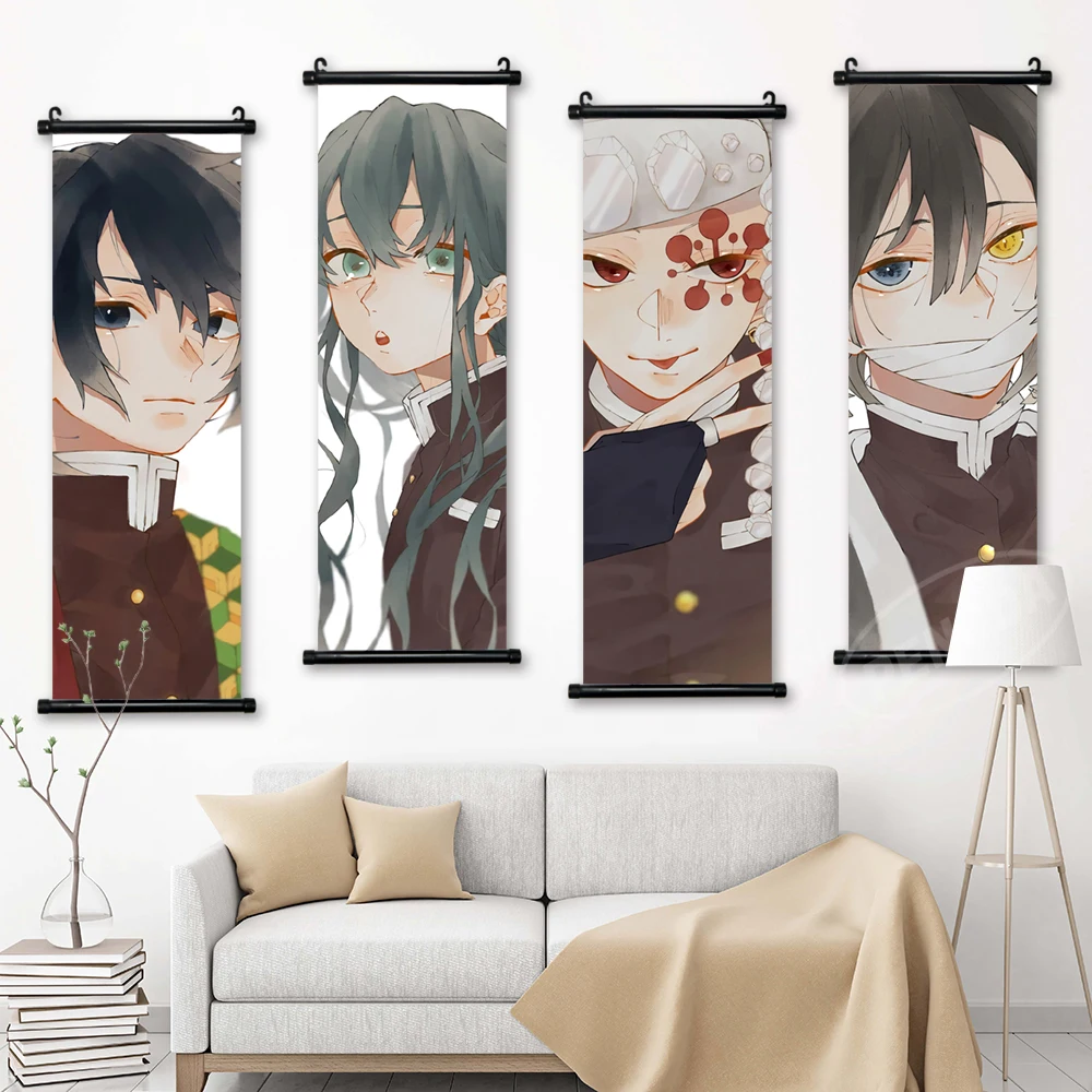 Canvas Print Picture Anime Demon Slayer HD Wall Art Kochou Shinobu Painting Tomioka Giyuu Hanging Scrolls Poster Home Decoration
Canvas Print Picture Anime Demon Slayer HD Wall Art Kochou Shinobu Painting Tomioka Giyuu Hanging Scrolls Poster Home Decoration