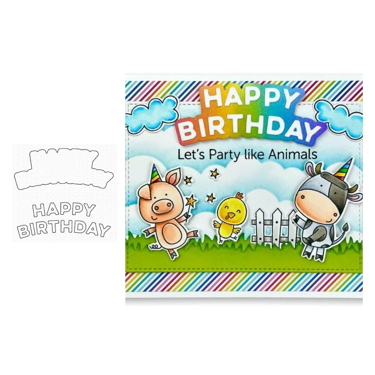 Arched Happy Birthday Die-namics Metal Cutting Dies For Diy Scrapbooking Crafts Maker Photo Album Template Handmade Decoration
Arched Happy Birthday Die-namics Metal Cutting Dies For Diy Scrapbooking Crafts Maker Photo Album Template Handmade Decoration