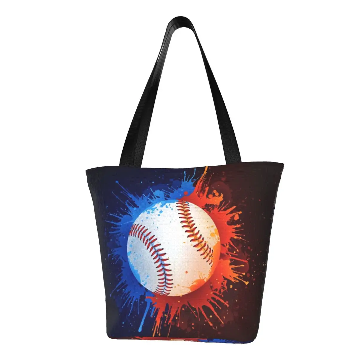 Funny Baseball Pattern Art Shopping Tote Bag Recycling Softball Canvas Grocery Shopper Shoulder Bag
Funny Baseball Pattern Art Shopping Tote Bag Recycling Softball Canvas Grocery Shopper Shoulder Bag