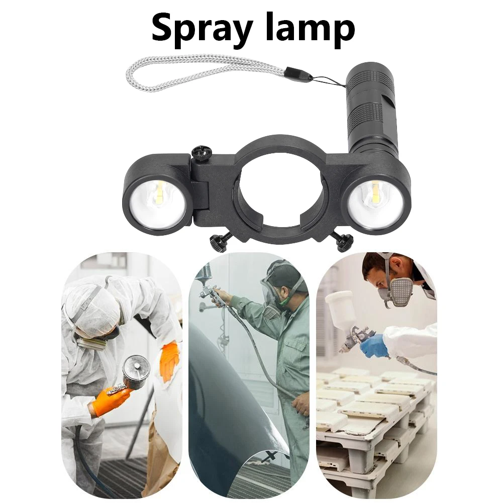 Universal Airbrush Working Lamp Multifunctional Spraying Airbrush Lighting Adjustable with Two-Color Auto Decoration Accessories
Universal Airbrush Working Lamp Multifunctional Spraying Airbrush Lighting Adjustable with Two-Color Auto Decoration Accessories