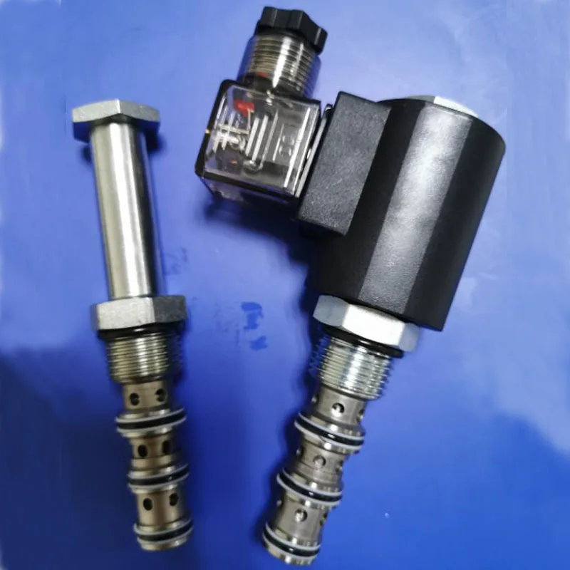 High quality DHF10-241 solenoid valve SV10-40 two-bit four-way threaded plug-in hydraulic valve reversing valve hydraulic access
High quality DHF10-241 solenoid valve SV10-40 two-bit four-way threaded plug-in hydraulic valve reversing valve hydraulic access