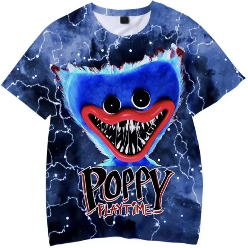 Poppy Playtime T-Shirts Huggy Wuggy 3D Printed Kids T Shirt Fashion Casual Cartoons T-shirt Boys Girls 4-14T Children's Clothes
Poppy Playtime T-Shirts Huggy Wuggy 3D Printed Kids T Shirt Fashion Casual Cartoons T-shirt Boys Girls 4-14T Children's Clothes