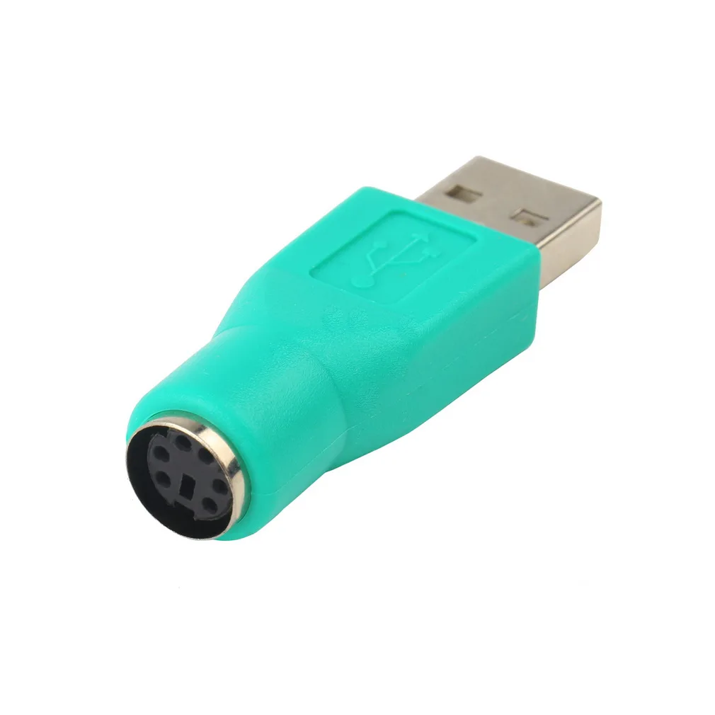 1/5 шт. Переходник USB папа-мама для PS/2 мама Usb-коннектор ПК Sony ps2 клавиатуры мыши