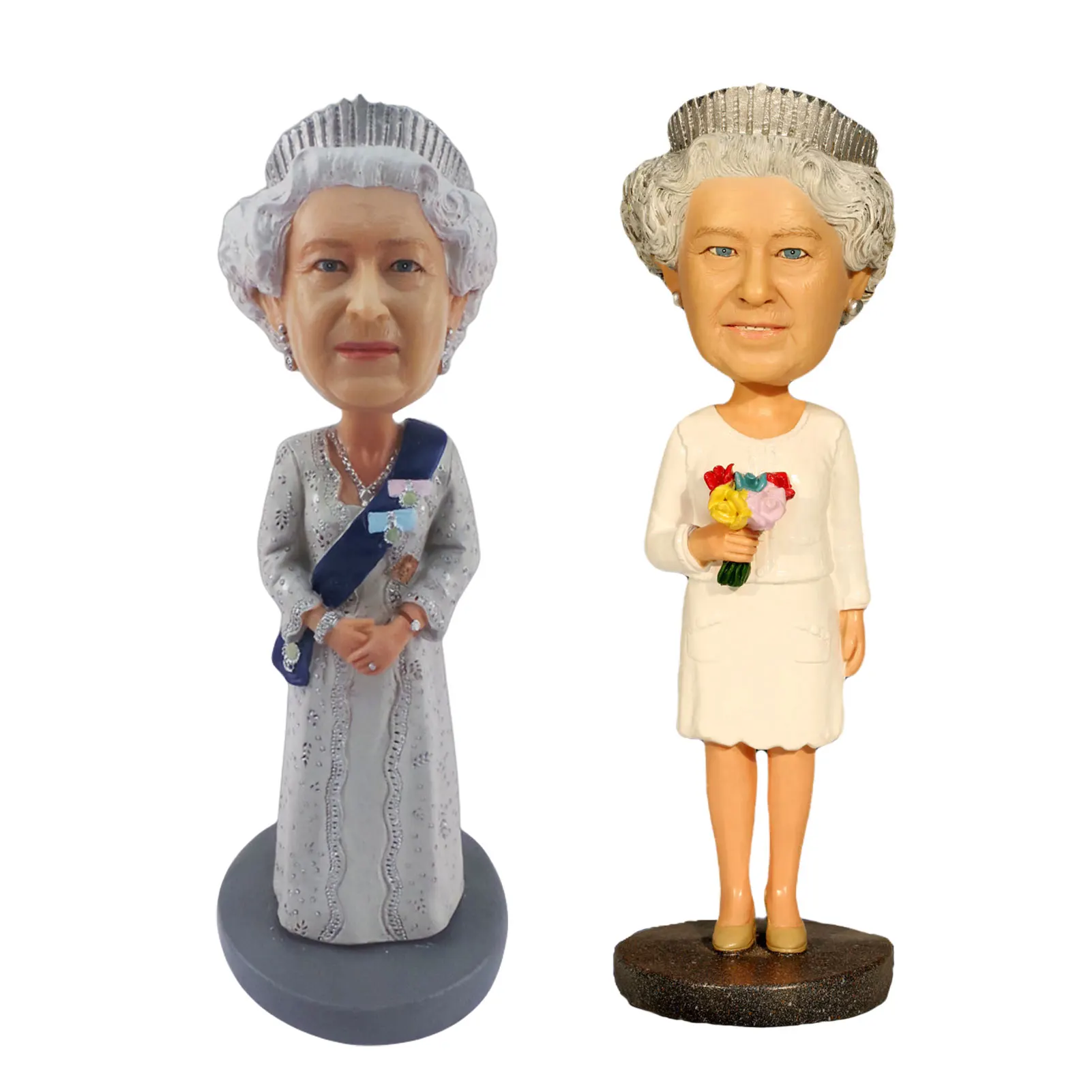 Royal Bobbles Queen Elizabeth II Bobblehead Elizabeth II Ornament 2022 70th Anniversary Resin Ornament For Car Desktop Office
Royal Bobbles Queen Elizabeth II Bobblehead Elizabeth II Ornament 2022 70th Anniversary Resin Ornament For Car Desktop Office