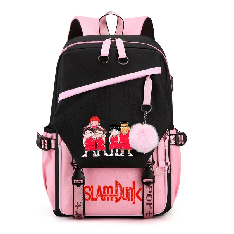 Slam Dunk Anime Backpacks Teenage Girls Laptop Bagpack Student SchoolBag College Students Bookbag Mochila School Travel Rucksack
Slam Dunk Anime Backpacks Teenage Girls Laptop Bagpack Student SchoolBag College Students Bookbag Mochila School Travel Rucksack