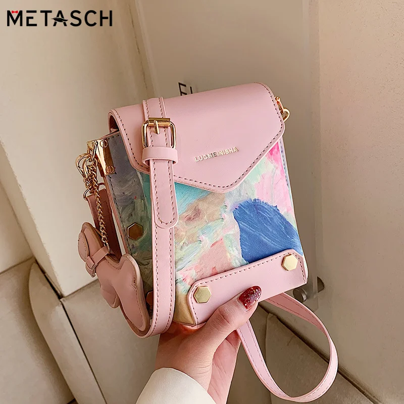 METASCH Simple Small Bag 2022 Fashion Retro Women's Bag Summer Shoulder Bag Versatile Crossbody Messenger Phone Bag Square Bag 
METASCH Simple Small Bag 2022 Fashion Retro Women's Bag Summer Shoulder Bag Versatile Crossbody Messenger Phone Bag Square Bag