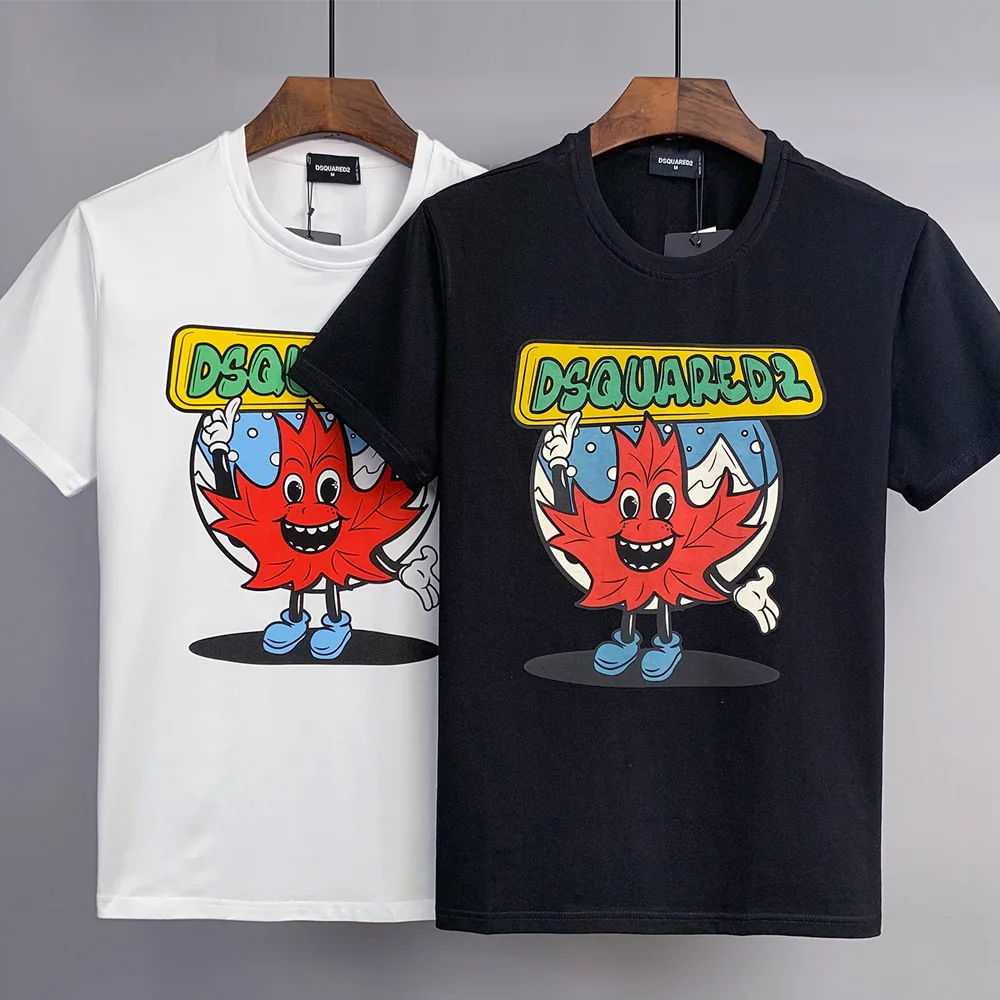 2022 Dsquared2 Cotton Letter Cartoon Print Round Neck Short Sleeve Shirt Tie Dye Casual Men's Clothing Tops
2022 Dsquared2 Cotton Letter Cartoon Print Round Neck Short Sleeve Shirt Tie Dye Casual Men's Clothing Tops