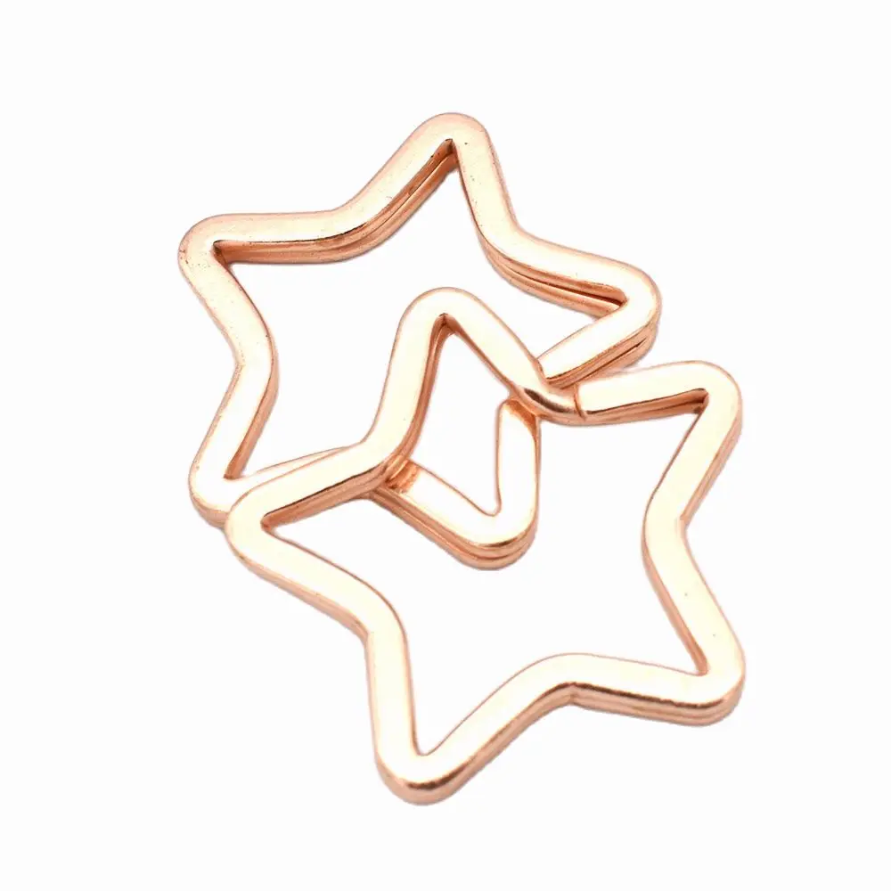 Rose Gold Star Shaped Split Key Rings Metal Key Rings Key Chains Jump Rings DIY Accessory Key Fob Hardware Key Ring Charm 35mm
Rose Gold Star Shaped Split Key Rings Metal Key Rings Key Chains Jump Rings DIY Accessory Key Fob Hardware Key Ring Charm 35mm