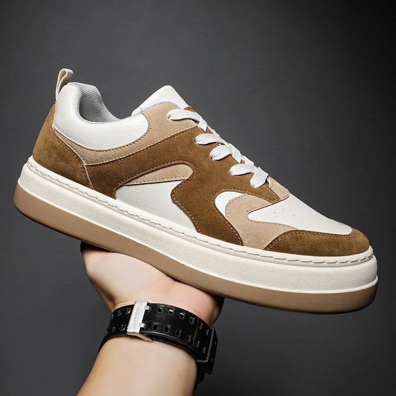 Platform Sneakers for Men Breathable Casual Walking Sports Running Shoes Outdoor Travel Fitness Sneakers Male Vulcanized Shoes 
Platform Sneakers for Men Breathable Casual Walking Sports Running Shoes Outdoor Travel Fitness Sneakers Male Vulcanized Shoes