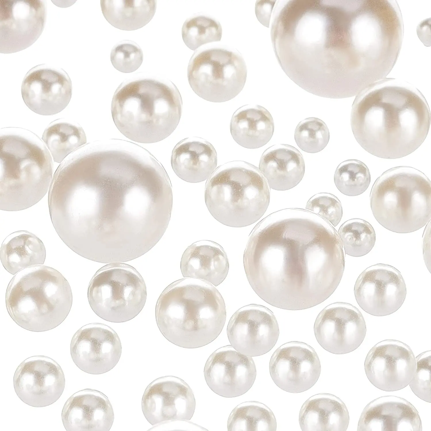 300g/bag 0.66lb 9 Sizes Plastic Floating Pearls Undrilled ABS Plastic Imitation Pearl Floating Beads (8mm~30mm)
300g/bag 0.66lb 9 Sizes Plastic Floating Pearls Undrilled ABS Plastic Imitation Pearl Floating Beads (8mm~30mm)