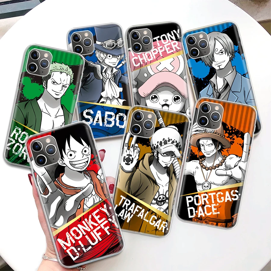 One Piece Character Coque Phone Case For iPhone 11 Pro Max 12 Mini 13 7 8 Plus X XR XS SE 2020 6 6S 5 5S Apple Soft Cover
One Piece Character Coque Phone Case For iPhone 11 Pro Max 12 Mini 13 7 8 Plus X XR XS SE 2020 6 6S 5 5S Apple Soft Cover