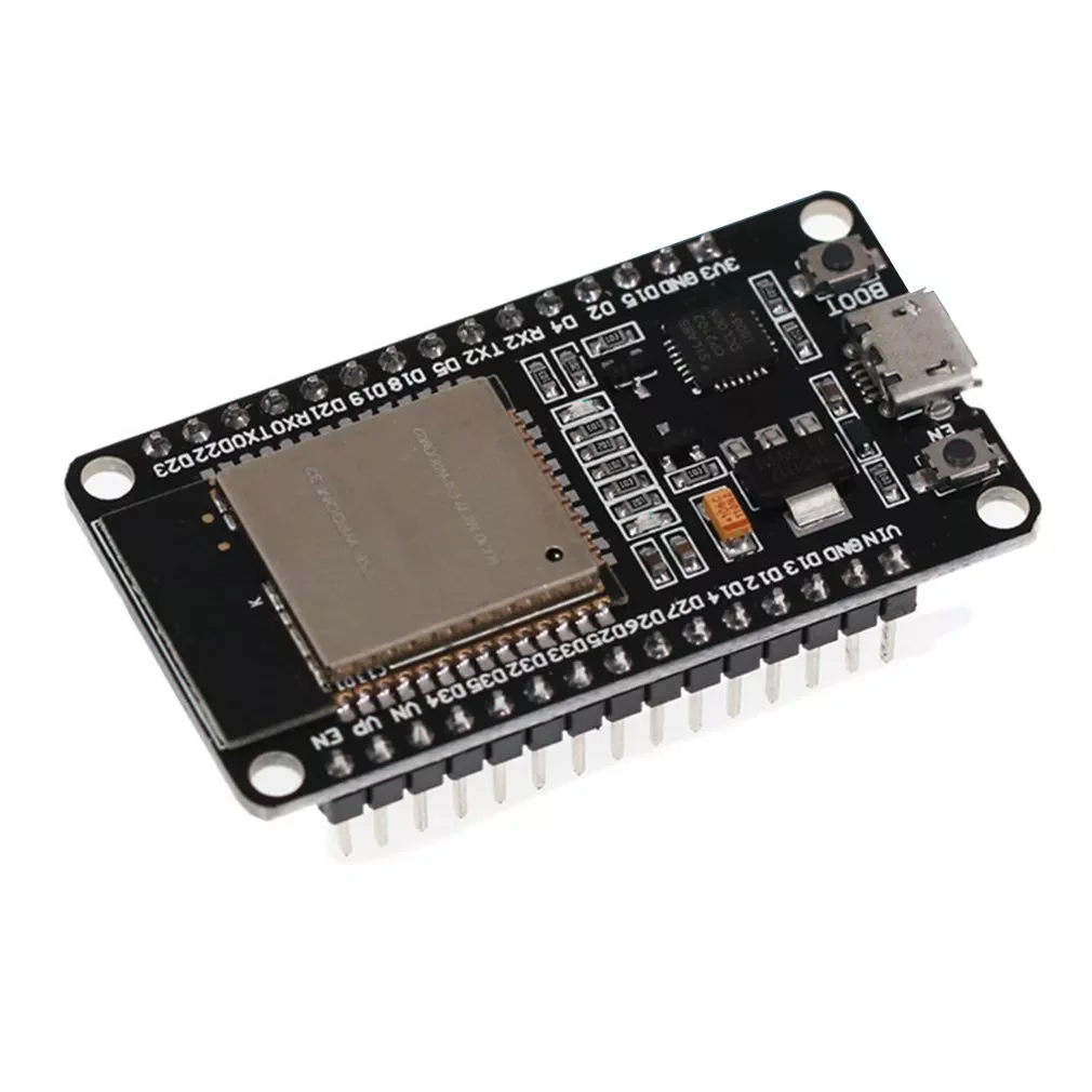 ESP-32 Wireless WiFi Development Board USB 2.4GHz Dual-mode WiFi Wireless Bluetooth Dual-core Microcontroller RF Amplifier Filte
ESP-32 Wireless WiFi Development Board USB 2.4GHz Dual-mode WiFi Wireless Bluetooth Dual-core Microcontroller RF Amplifier Filte