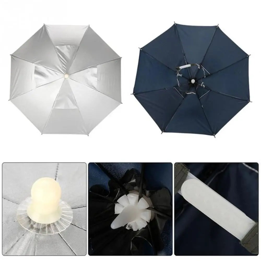 Hiking Camping Anti-Rain Waterproof Sunshade Portable UV Protection Umbrella Cap Sun Hat Umbrellas Fishing Caps
Hiking Camping Anti-Rain Waterproof Sunshade Portable UV Protection Umbrella Cap Sun Hat Umbrellas Fishing Caps