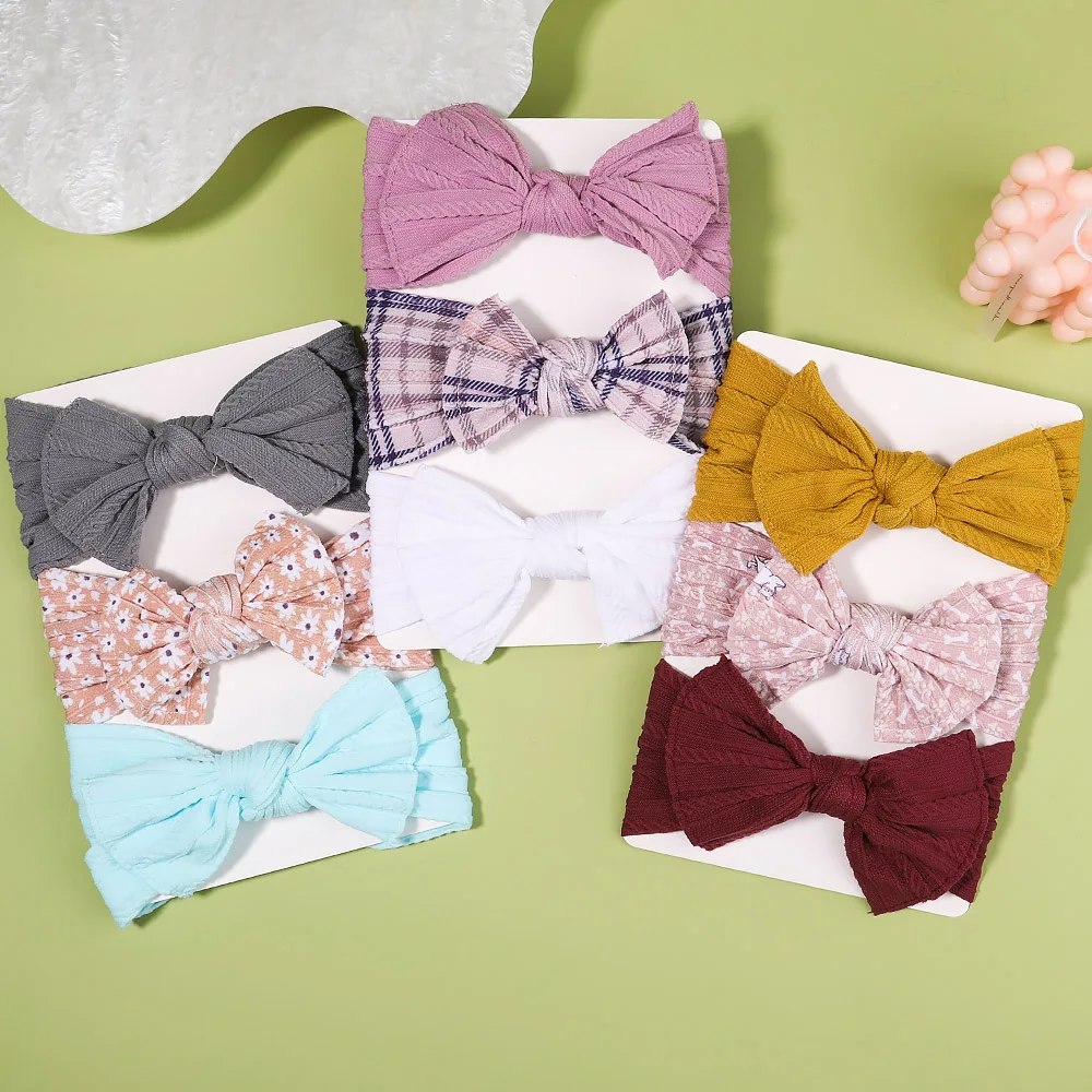 3Pcs/Set Baby Girls Turban Cotton Knit Kids Bows Headband Elastic Hair Bands Headwrap Newborn Wideside Headband Hair Accessories 
3Pcs/Set Baby Girls Turban Cotton Knit Kids Bows Headband Elastic Hair Bands Headwrap Newborn Wideside Headband Hair Accessories