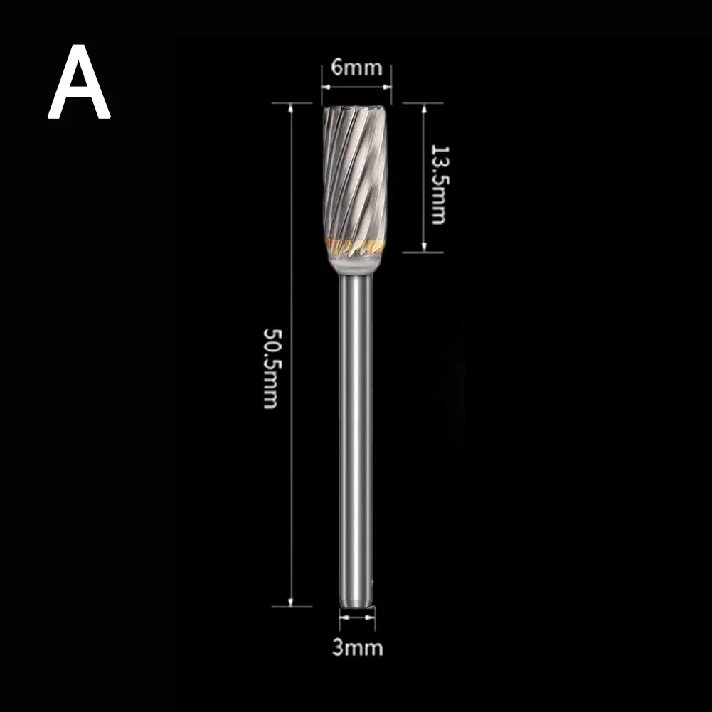 1/8inch Shank 3x6mm Tungsten Steel Rotary Files Drill Bits Carbide Single-cut Rotary Burr Woodworking Carving Bit
1/8inch Shank 3x6mm Tungsten Steel Rotary Files Drill Bits Carbide Single-cut Rotary Burr Woodworking Carving Bit