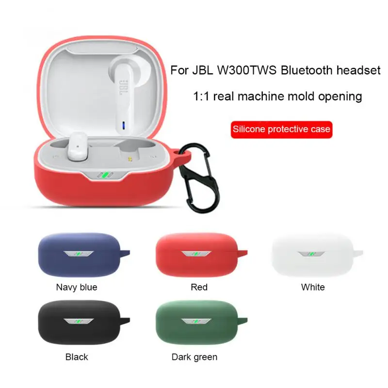 Silicone Case For JBL W300TWS Cover Protective Earphone Case Cases Protective For JBL WAVE 300 TWS Charging Box Cover With Hook
Silicone Case For JBL W300TWS Cover Protective Earphone Case Cases Protective For JBL WAVE 300 TWS Charging Box Cover With Hook