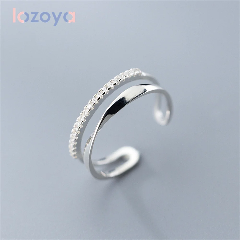 Кольца Lozoya для женщин, искусственное серебро 2022, новые роскошные Изящные Ювелирные изделия из циркония, витые двухслойные Регулируемые кольца, драгоценности
Кольца Lozoya для женщин, искусственное серебро 2022, новые роскошные Изящные Ювелирные изделия из циркония, витые двухслойные Регулируемые кольца, драгоценности