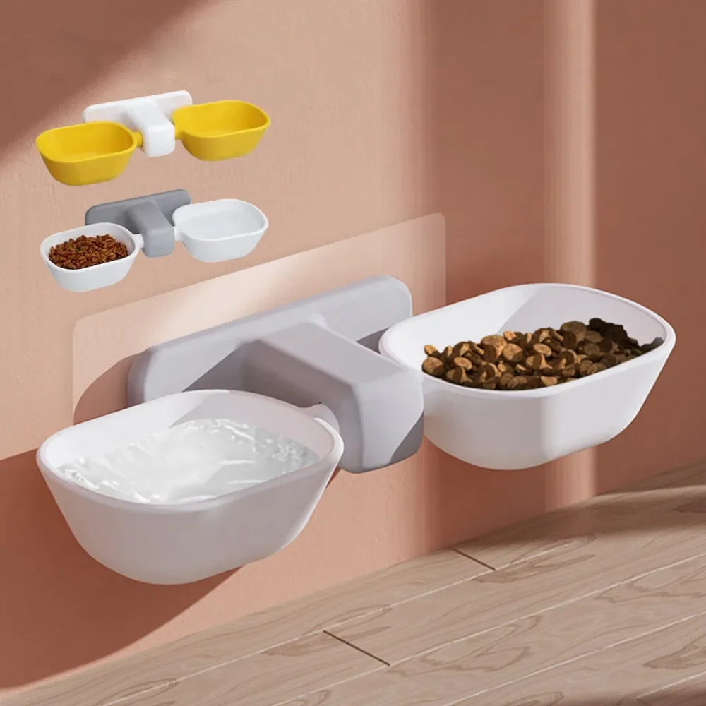 Pet Double Bowl Wall Hanging Holder Height Adjustable Neck Care Food Water Feeder Portable Dog Cat Feeding Bowls
Pet Double Bowl Wall Hanging Holder Height Adjustable Neck Care Food Water Feeder Portable Dog Cat Feeding Bowls
