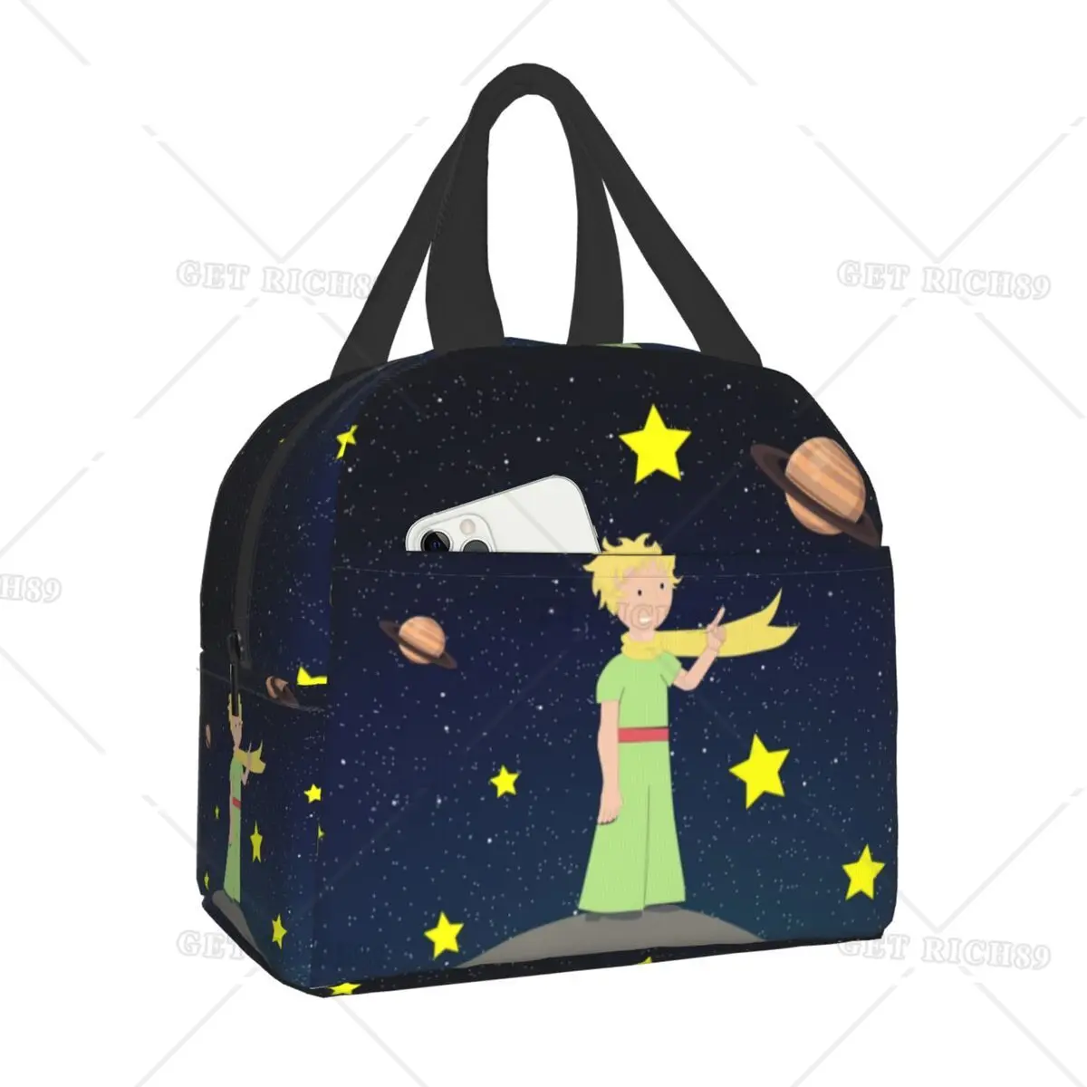 Fairy Tale Fiction The Little Prince Lunch Bag Warm Cooler Insulated Lunch Box for Women Kids School Picnic Food Portable Bags
Fairy Tale Fiction The Little Prince Lunch Bag Warm Cooler Insulated Lunch Box for Women Kids School Picnic Food Portable Bags
