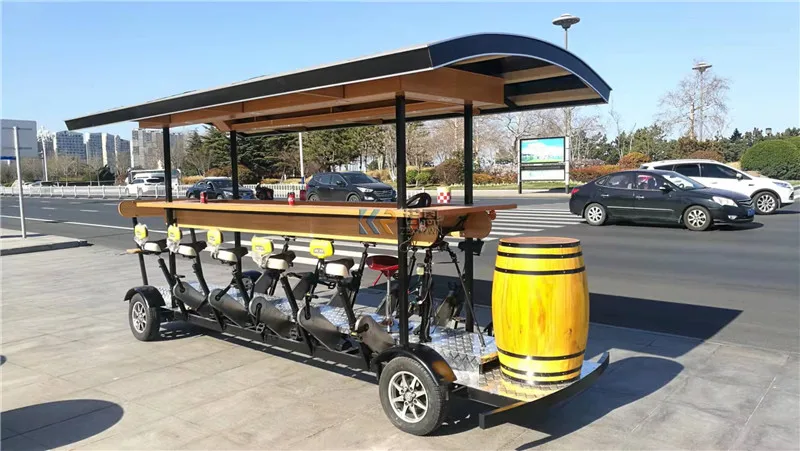 16 Person Four Wheel Pedal Electric Bar Beer Bicycle Tandem Bike For Sale 
16 Person Four Wheel Pedal Electric Bar Beer Bicycle Tandem Bike For Sale