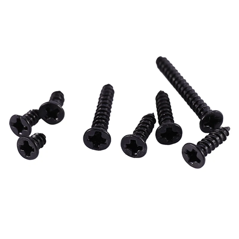 1600Pcs M2 Cross Screws Self Tapping Screws Carbon Steel Countersunk Flat Cross Head Screw Bolt Set Assortment Kit Black
1600Pcs M2 Cross Screws Self Tapping Screws Carbon Steel Countersunk Flat Cross Head Screw Bolt Set Assortment Kit Black